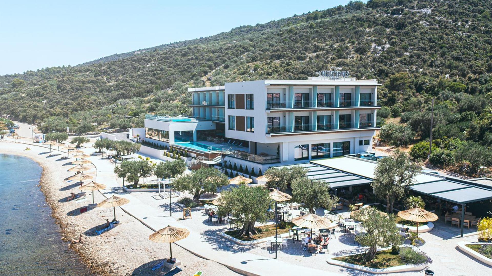 Marinus Beach Hotel Marina Exterior photo